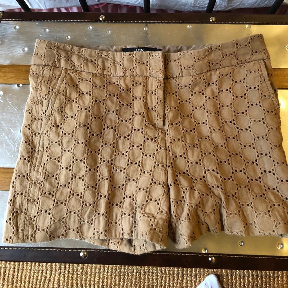 ABS Platinum Eyelet Shorts